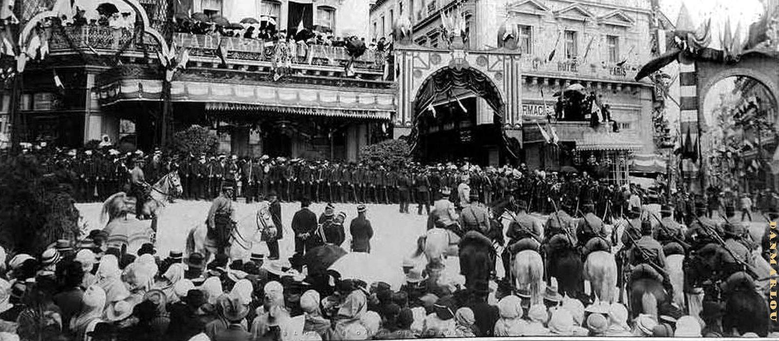 2323- Constantine - Place de la Breche - Visite President2 Loubet - 1903.jpg